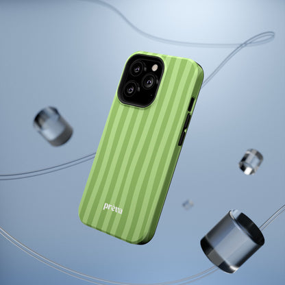 Light Green Stripes Phone Case