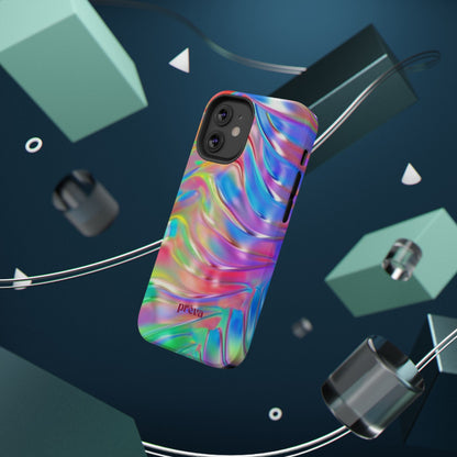 Iridescent Swirl Phone Case