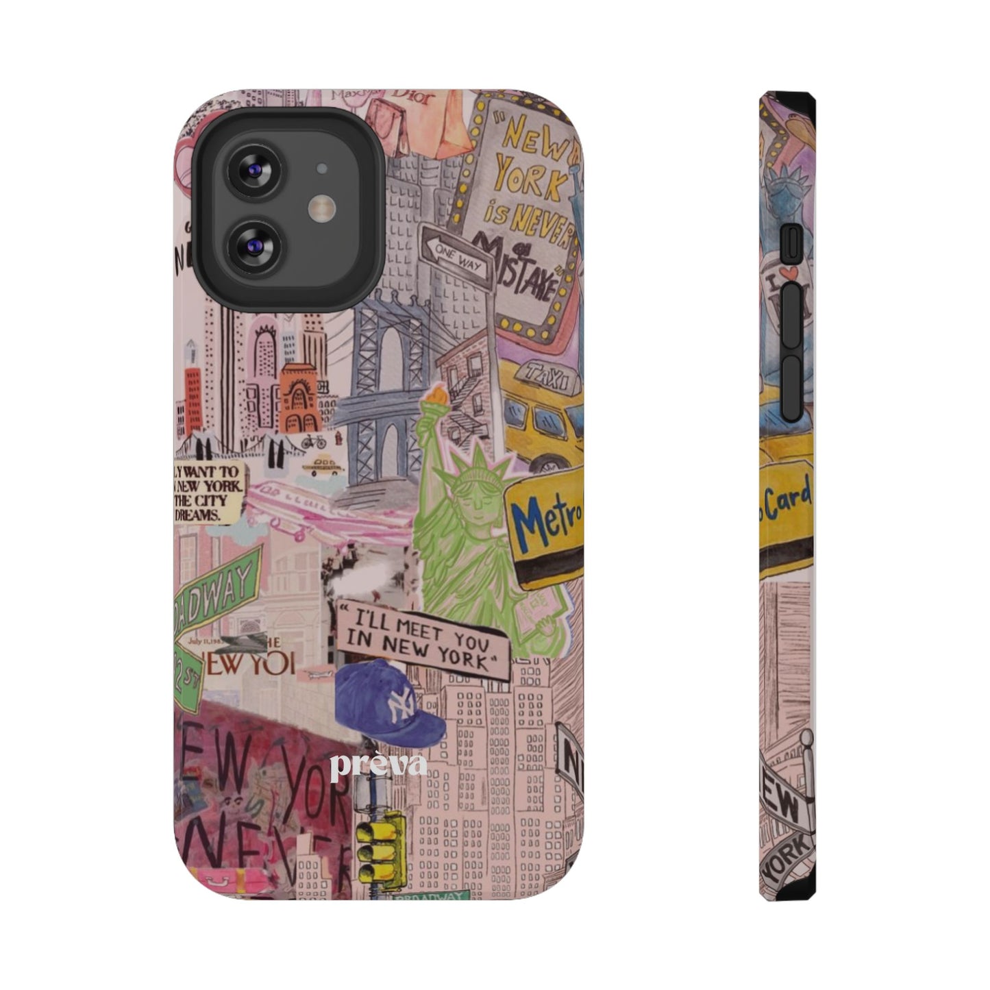 New York Collage Phone Case