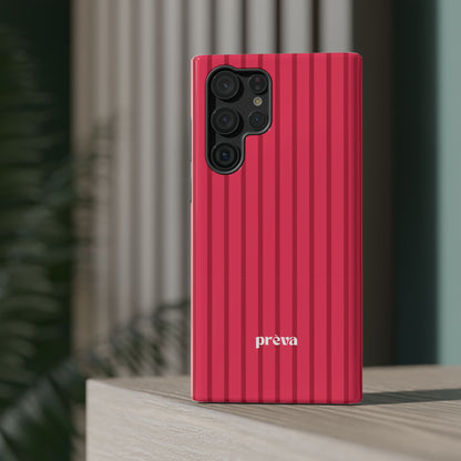Pinky Red Stripes Phone Case