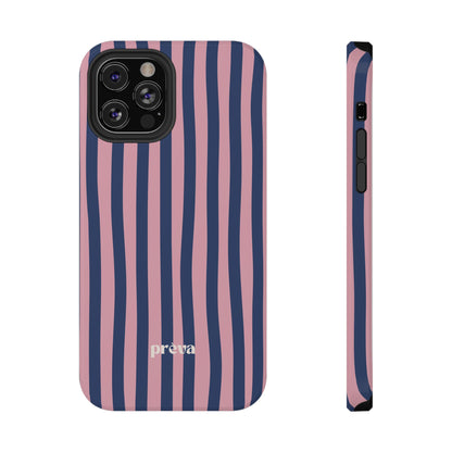 Blue and Pink Stripes Case