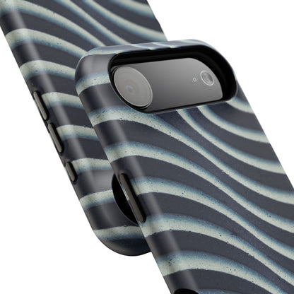 Navy Waves Phone Case