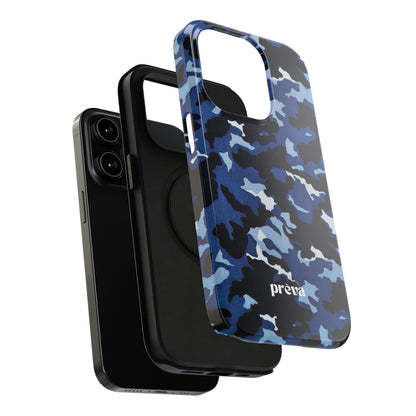 Blue Camo Phone Case