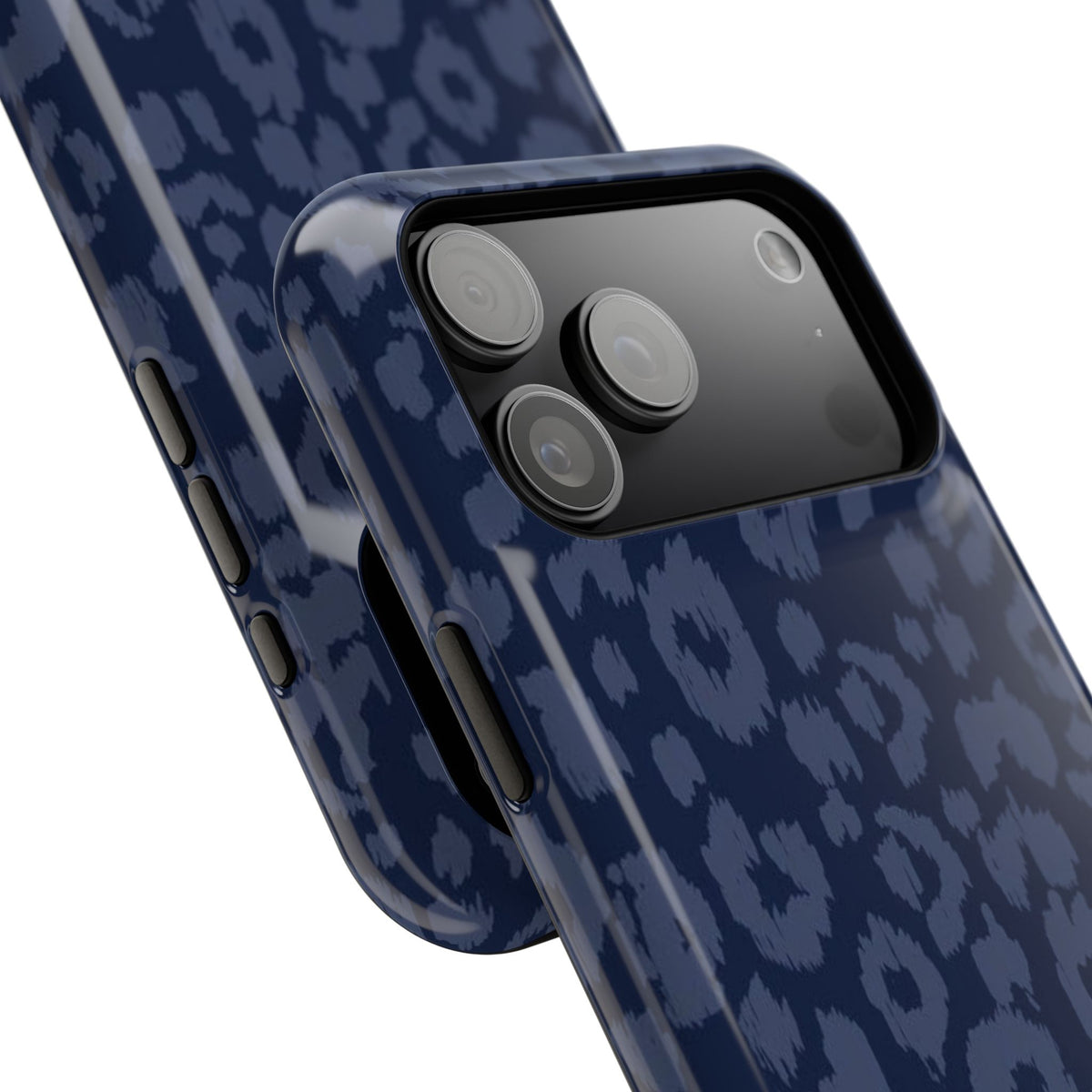 Navy Leopard  Phone Case