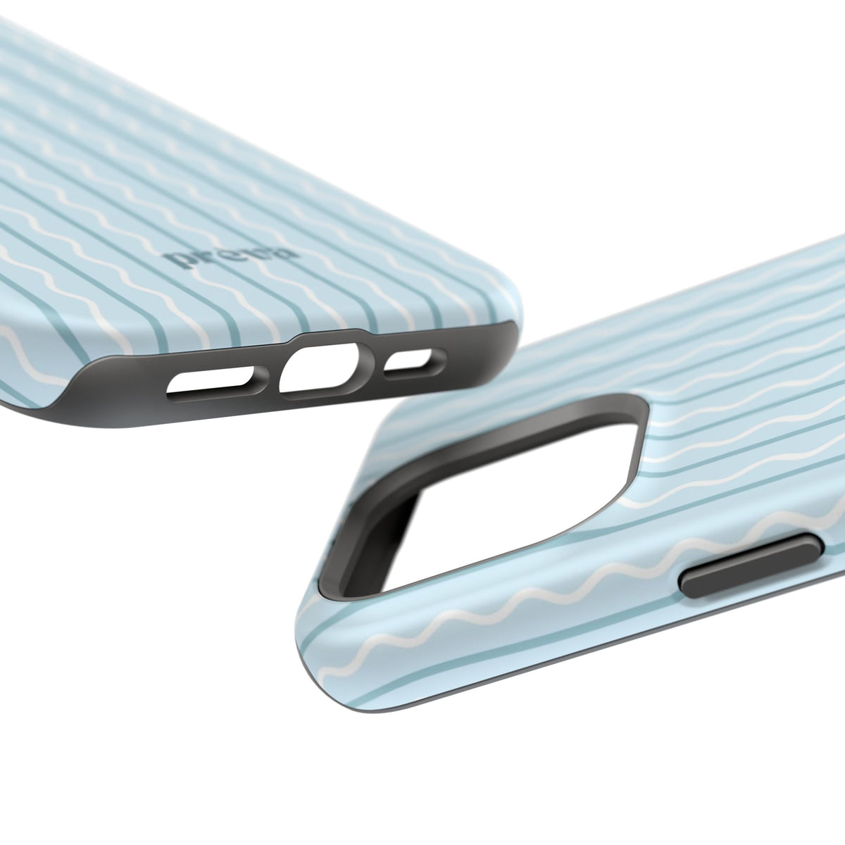 Blue Island Stripes Phone Case