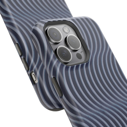 Wavy Navy Phone Case