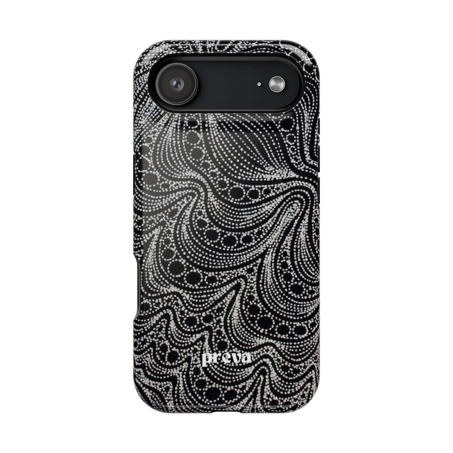 Abstract Midnight Lace Phone Case