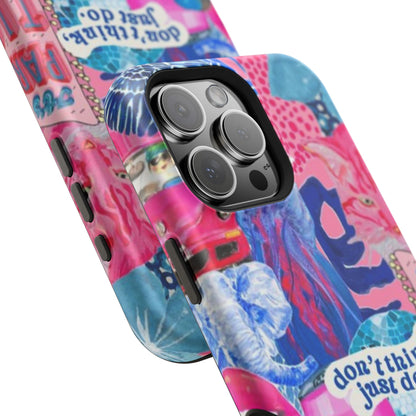 Vibrant Galaxy Collage Phone Case