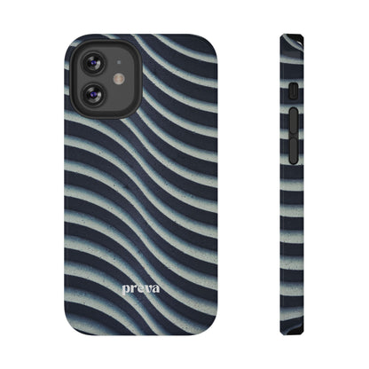 Navy Waves Phone Case