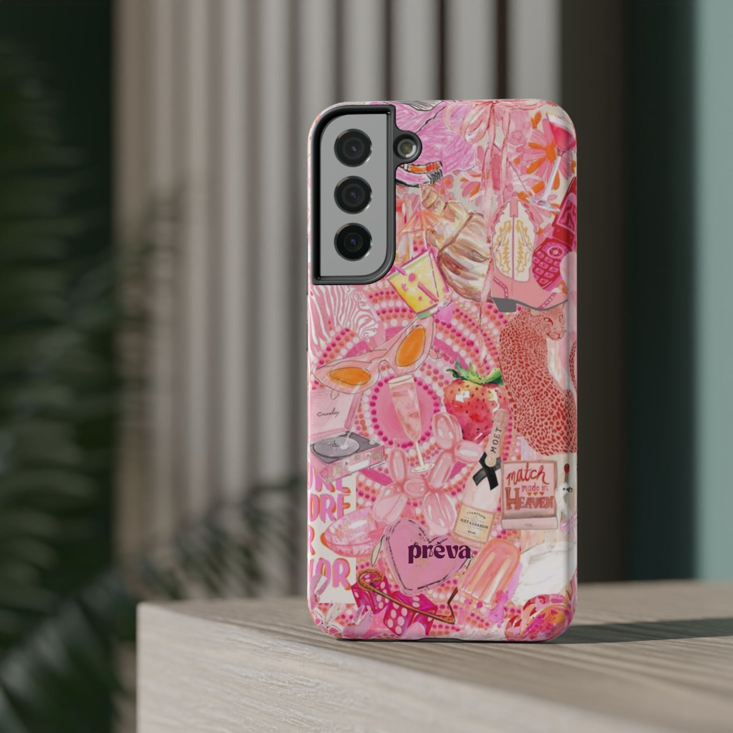 Pink Collage Phone Case