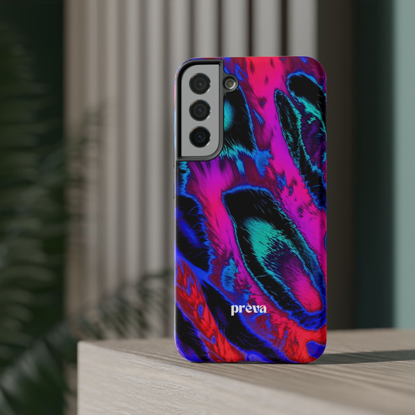 Neon Swirl Phone Case