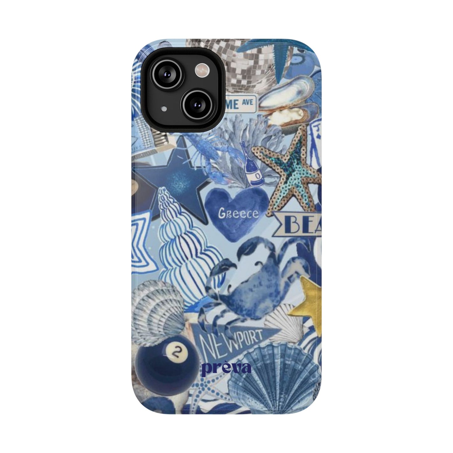 Coastal Collage Phone Case