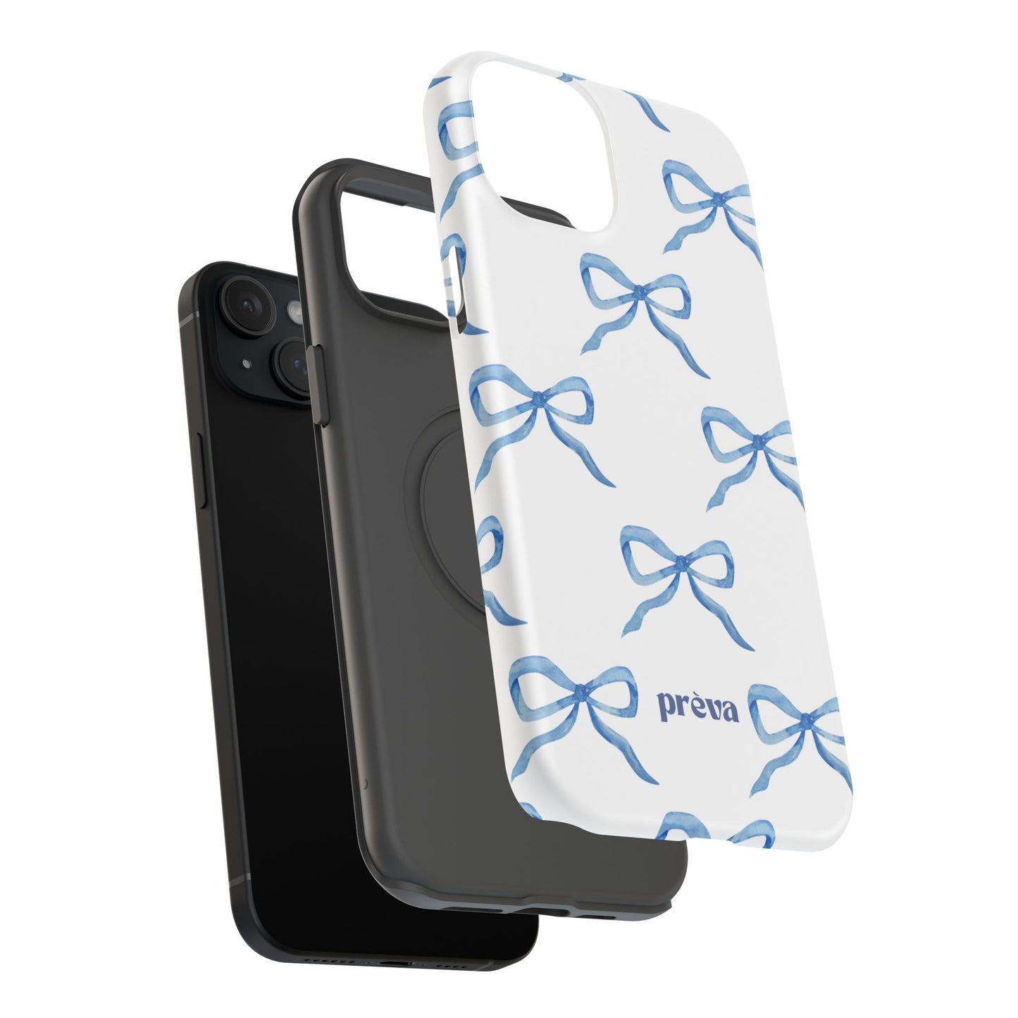 Blue Bow Phone Case