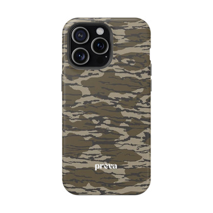 Camo Impact-Resistant Phone Case — Military Green Rugged Protection