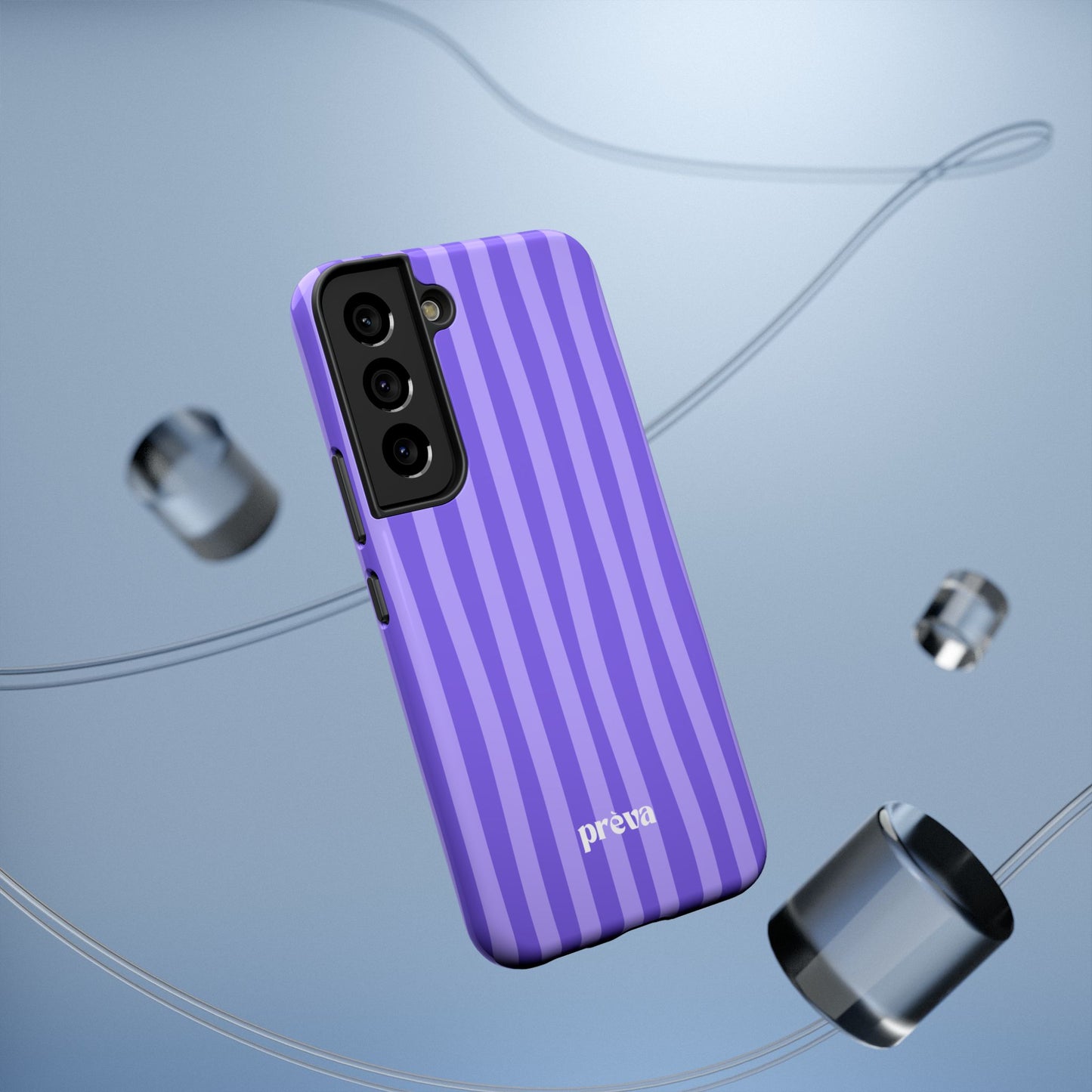 Lavender Stripes Phone Case