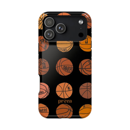 Black Basketball Phone Case