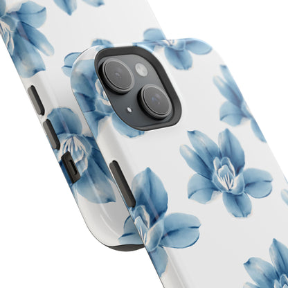 Blue Flowers Phone Case
