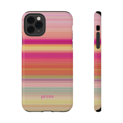 Pastel Stripe Rays Phone Case