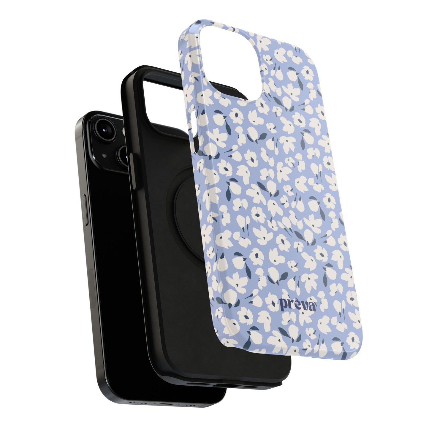 Petals On Blue Phone Case