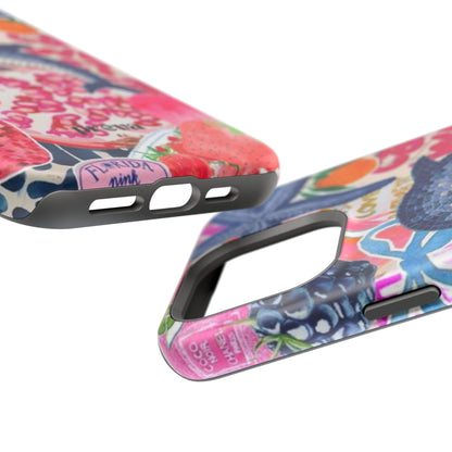 Dolphin Tropics Collage Phone Case