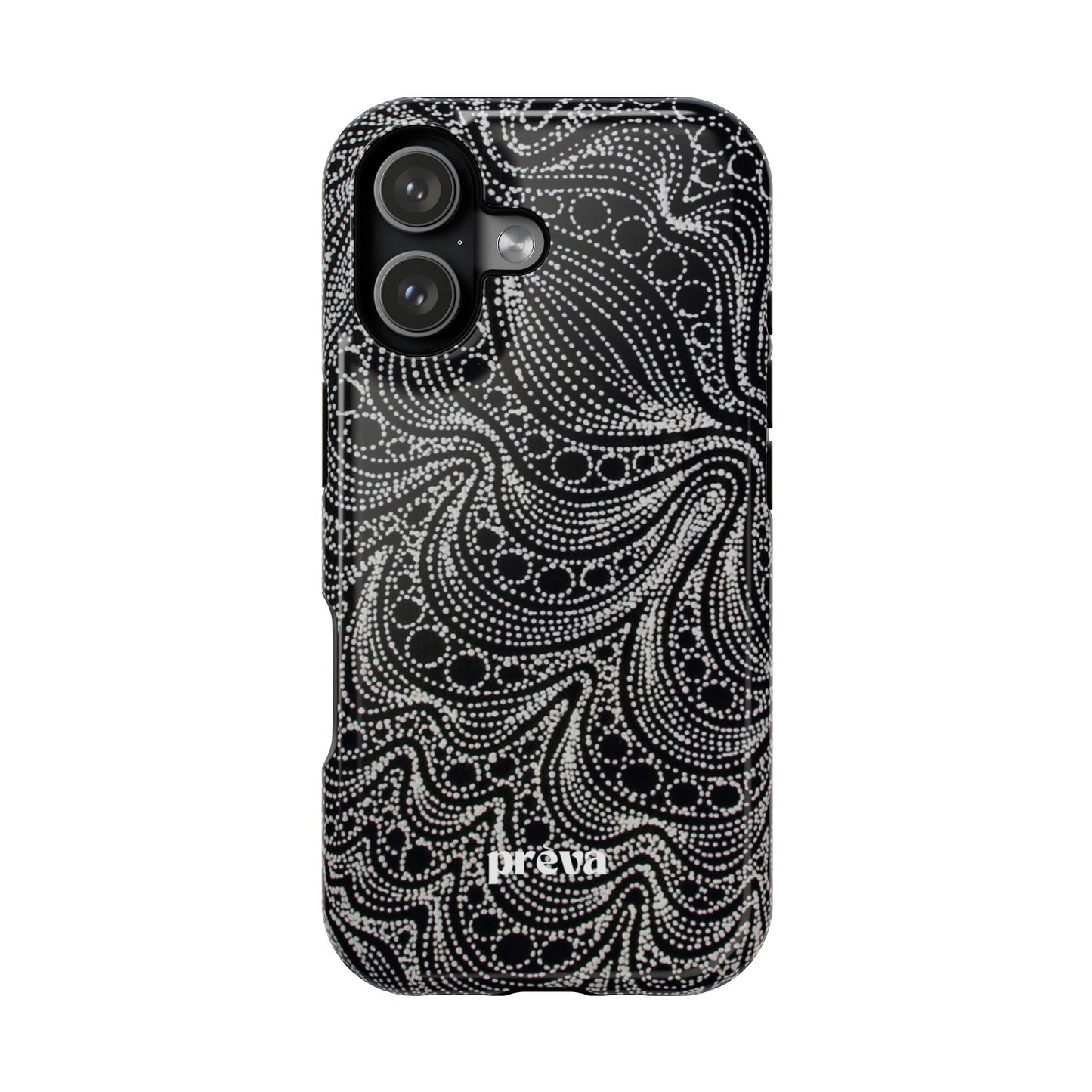 Abstract Midnight Lace Phone Case