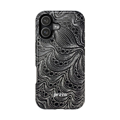 Abstract Midnight Lace Phone Case