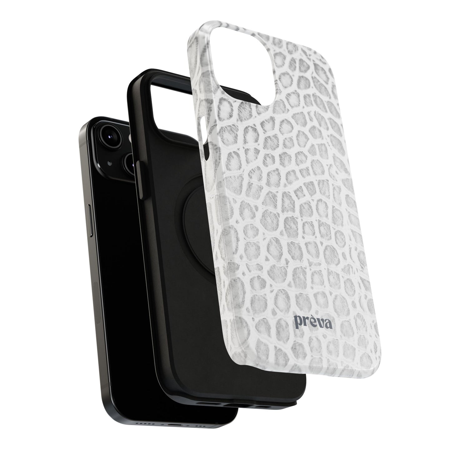 White Snake Phone Case