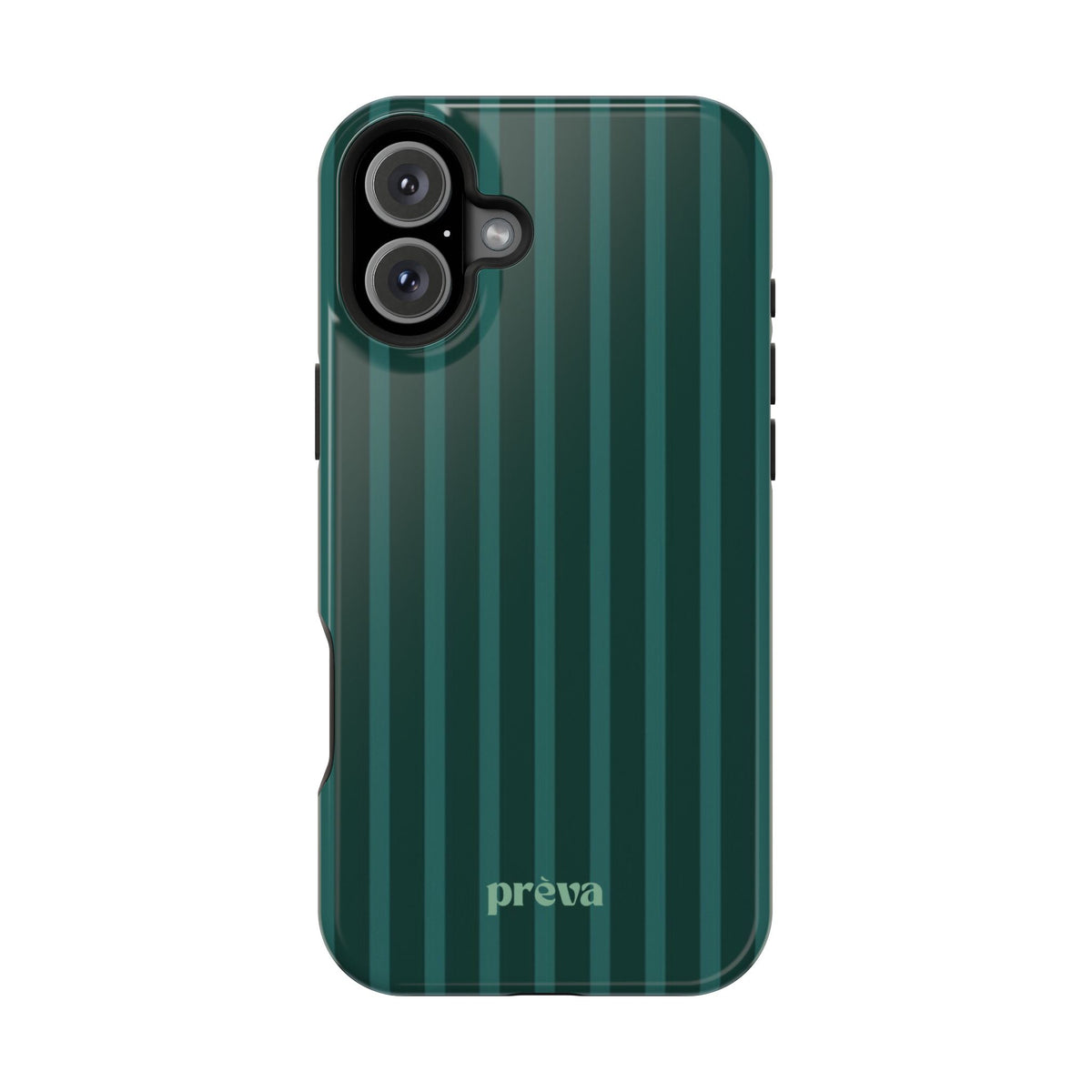 Striped Green Phone Case