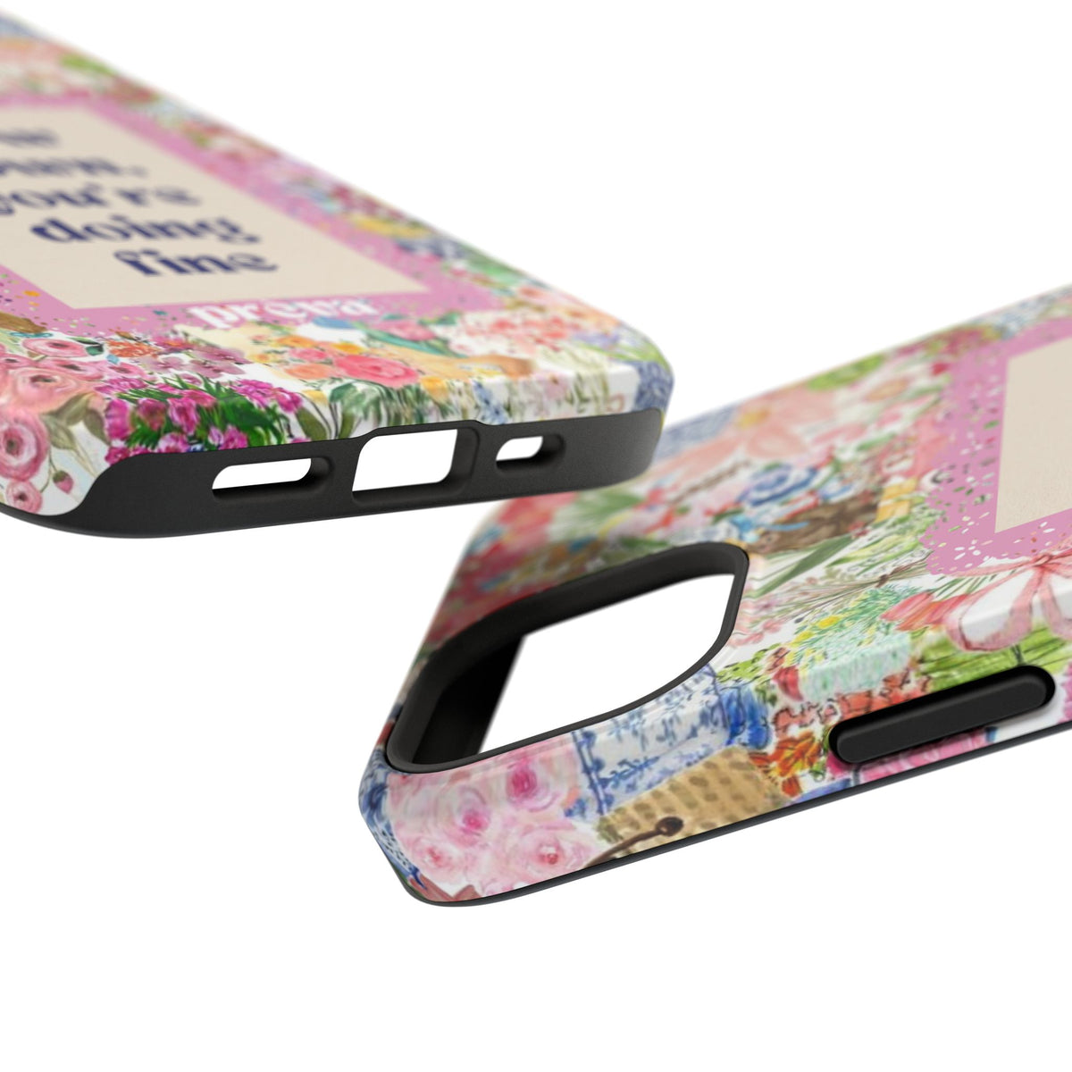 Slow Down Flowers x notsoken Phone Case