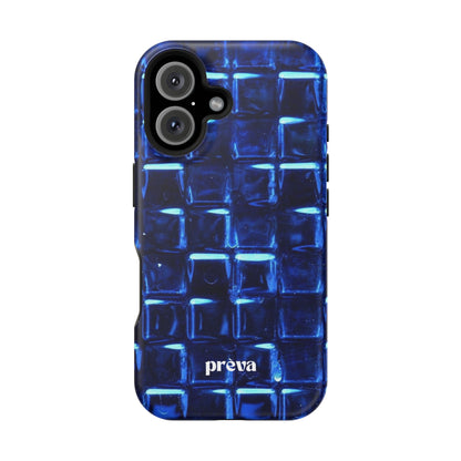 Blue Glass Tile Impact-Resistant Phone Case