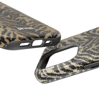 Phone Case — Impact‑Resistant Tiger Print Rug Texture