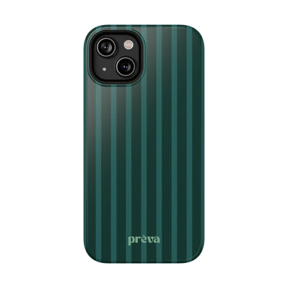 Striped Green Phone Case