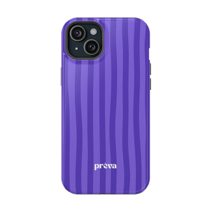 Dark Purple Stripes Phone Case