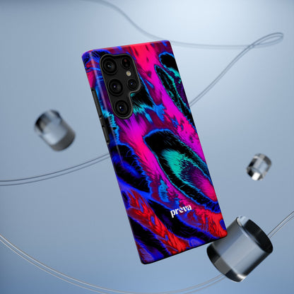 Neon Swirl Phone Case