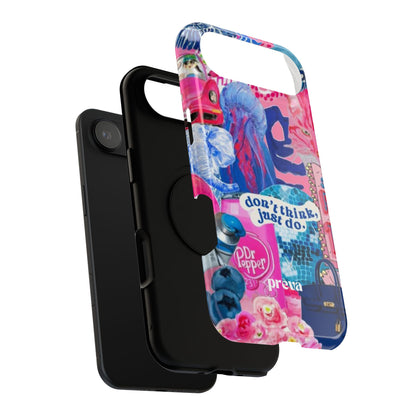 Vibrant Galaxy Collage Phone Case