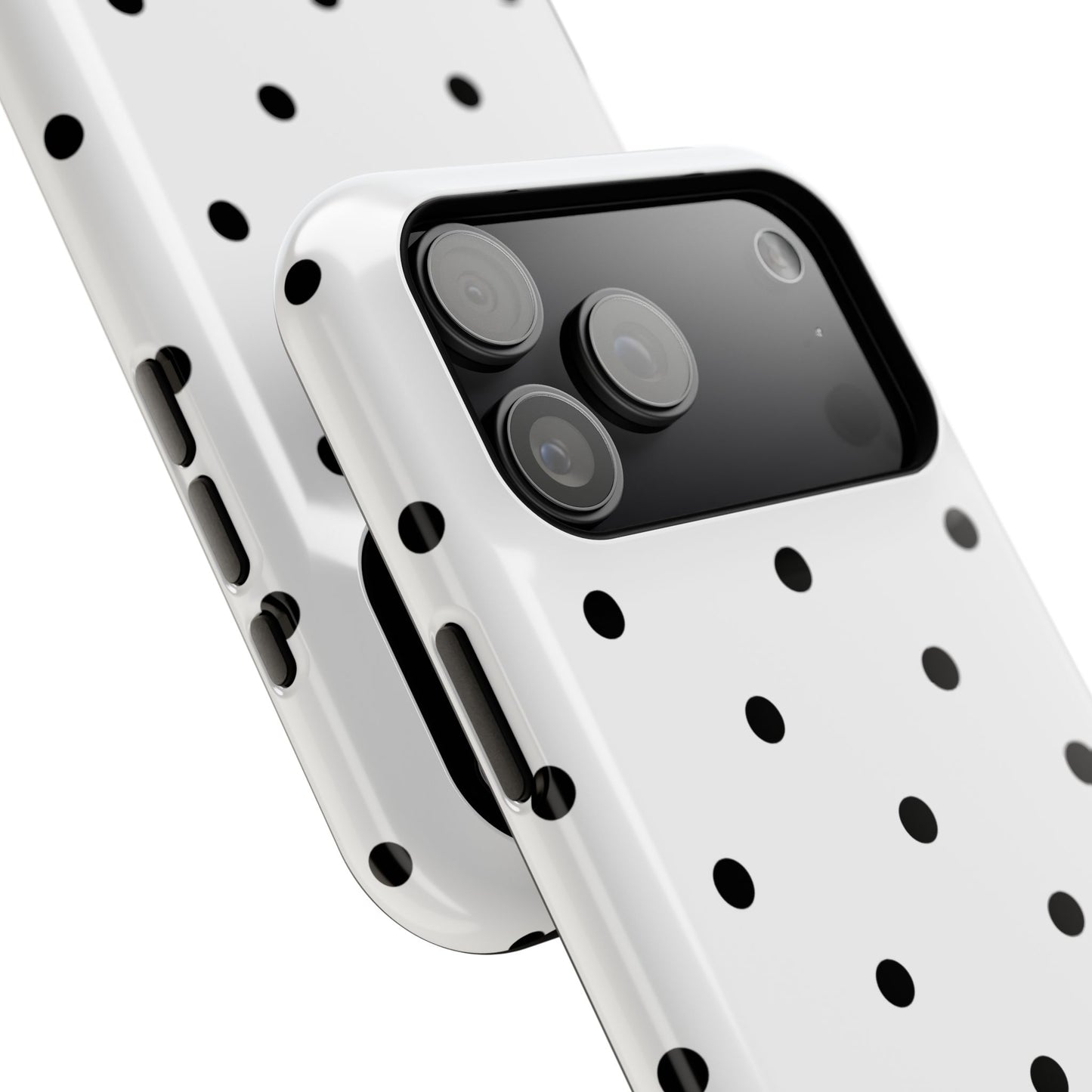 B&W polka dots Phone Case