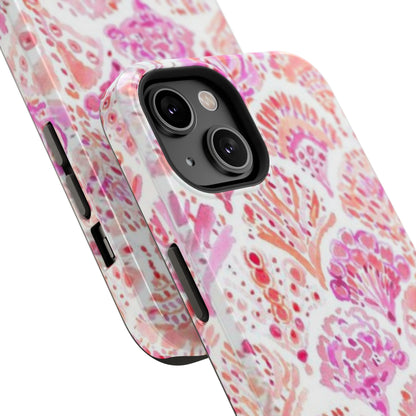 Pink Shell Watercolor Phone Case