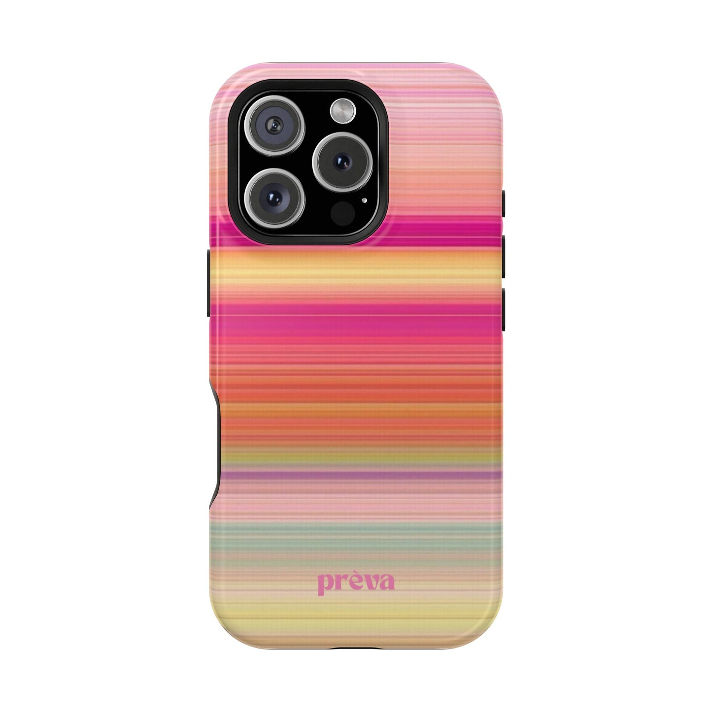 Pastel Stripe Rays Phone Case