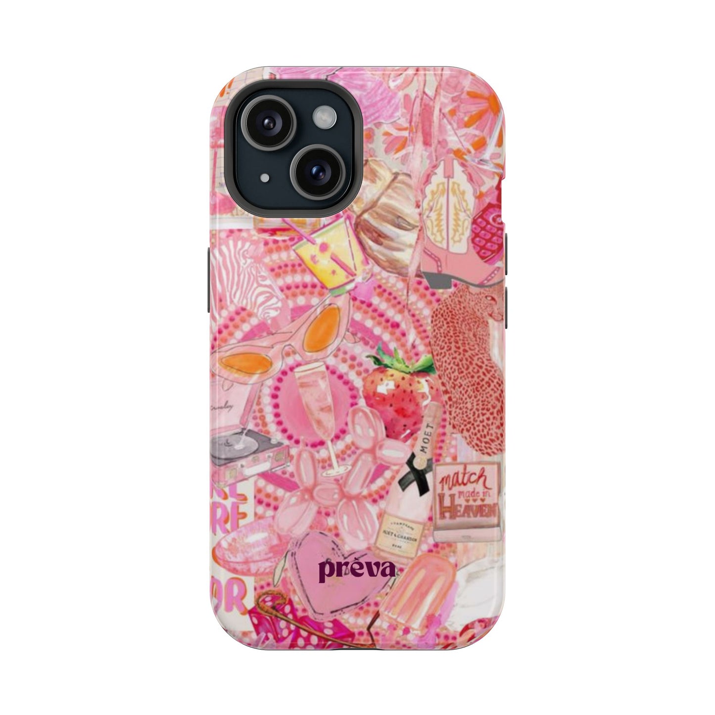 Pink Collage Phone Case