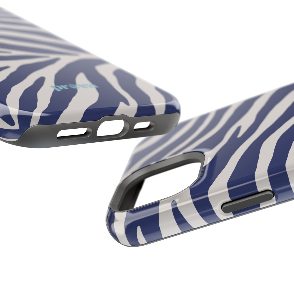 Blue Zebra Phone Case