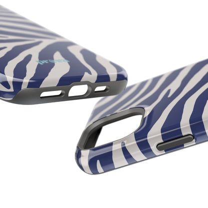 Blue Zebra Phone Case