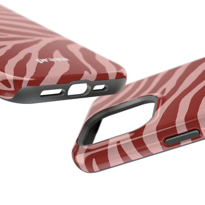 Red Zebra Phone Case