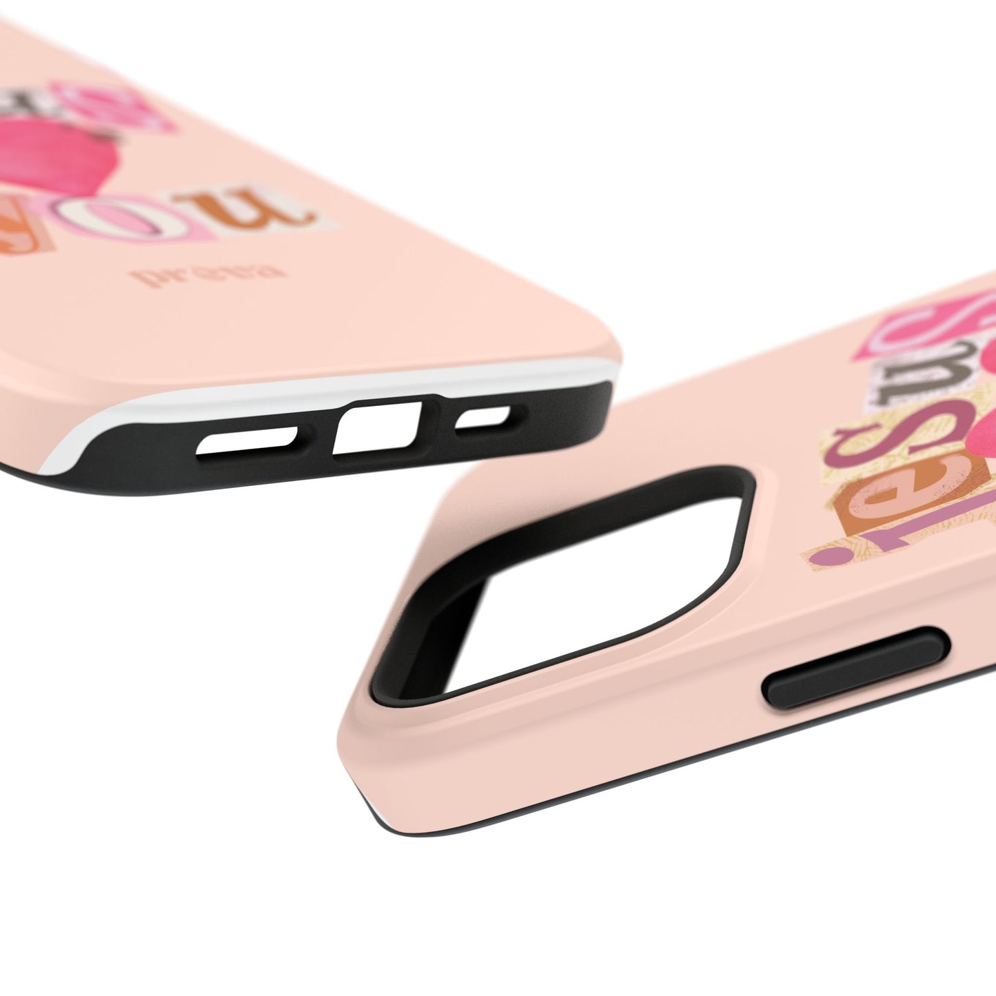 Pink Jesus Loves You Phone Case