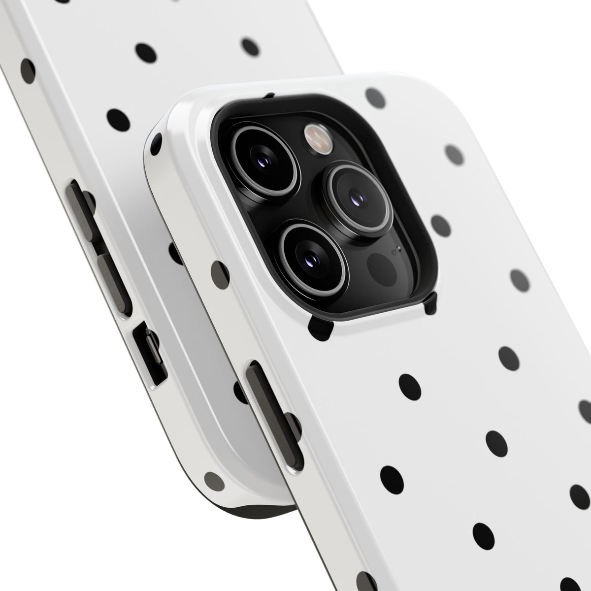 B&W polka dots Phone Case