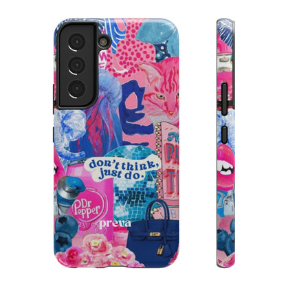 Vibrant Galaxy Collage Phone Case