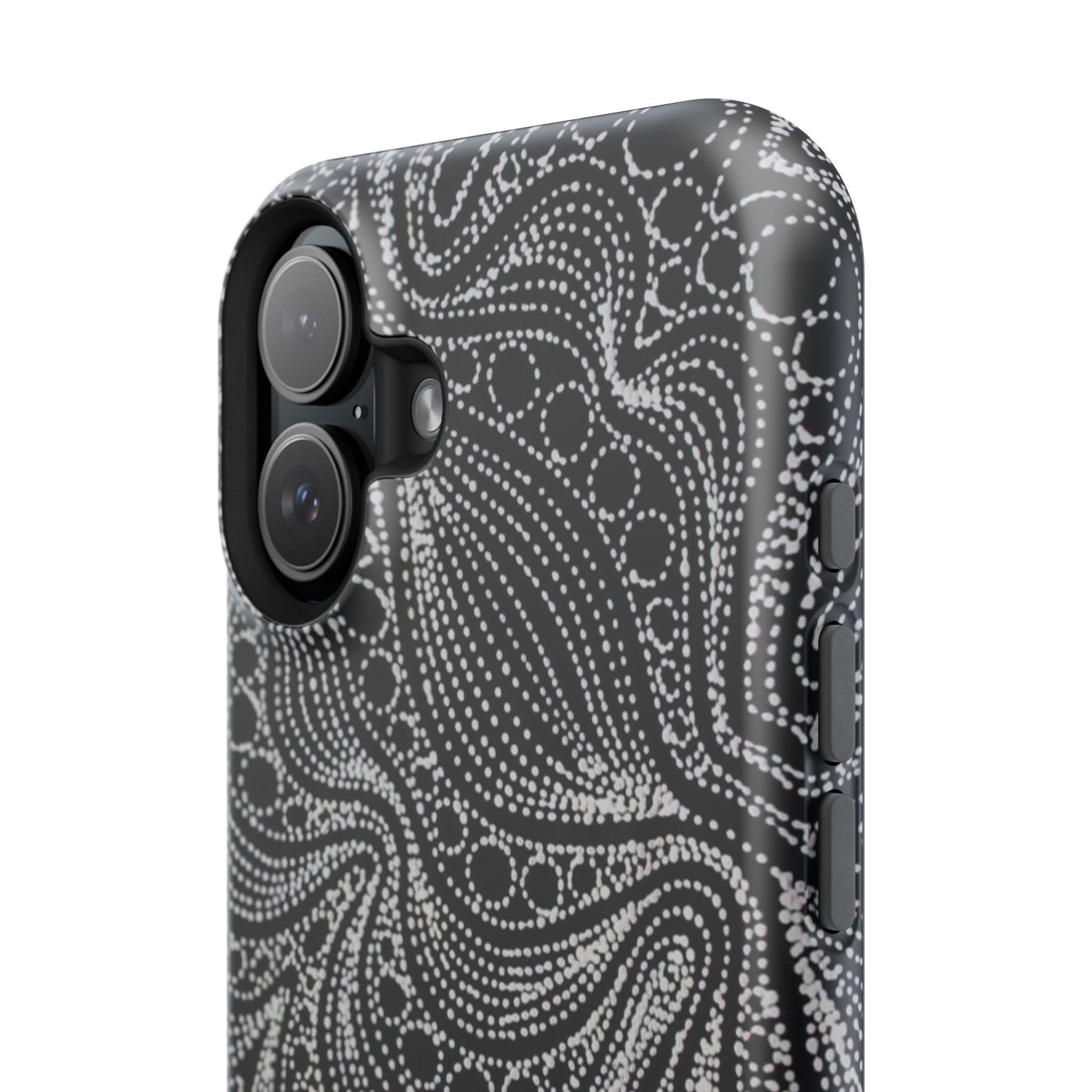 Abstract Midnight Lace Phone Case