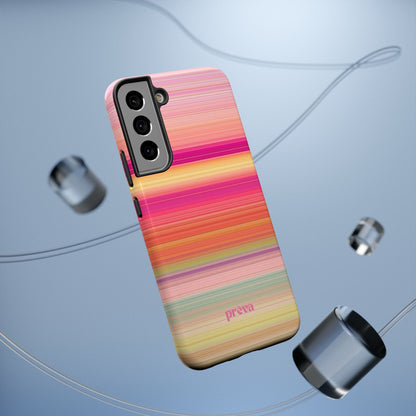 Pastel Stripe Rays Phone Case