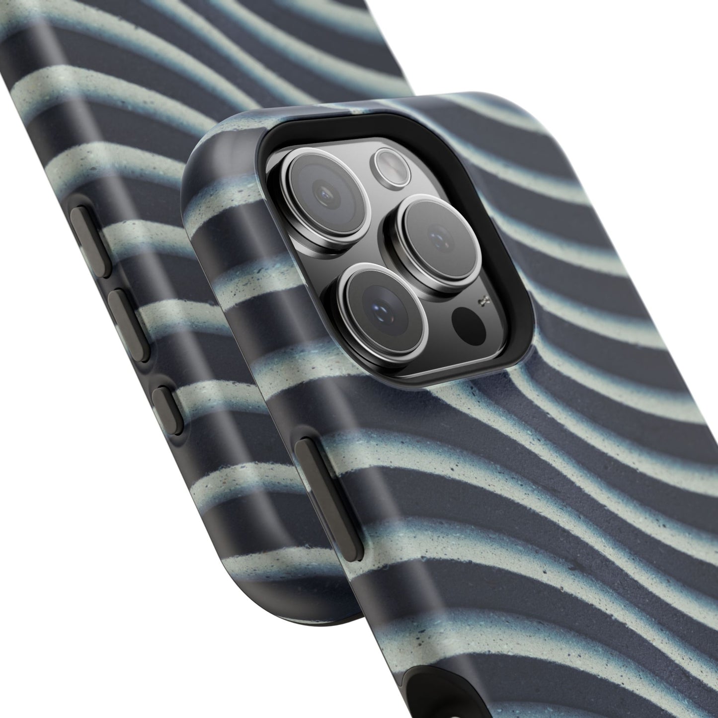 Navy Waves Phone Case