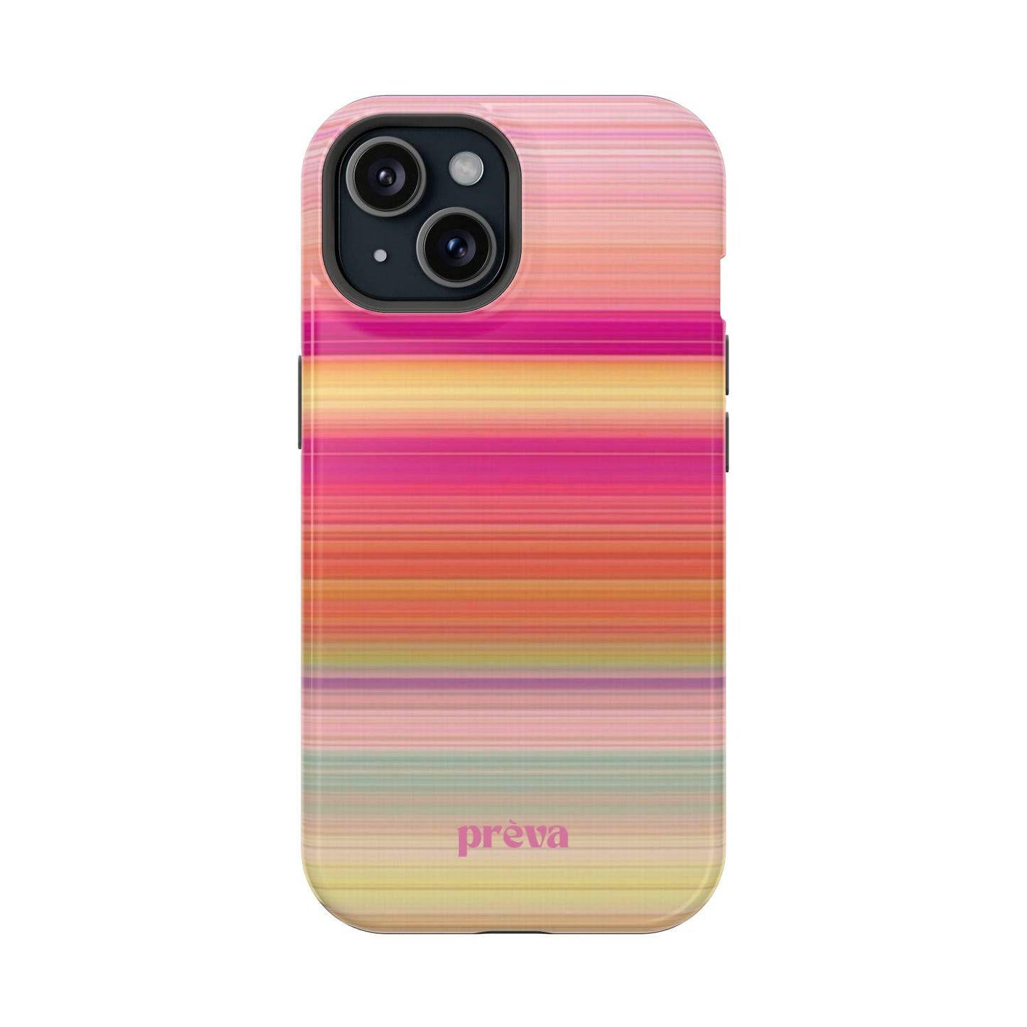 Pastel Stripe Rays Phone Case