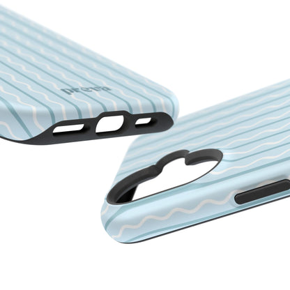 Blue Island Stripes Phone Case